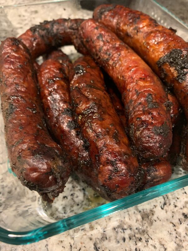 Smoked Deer Sausage